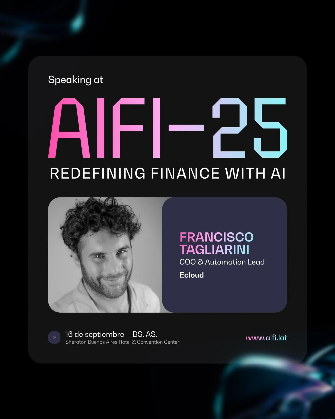 AIFI25 Francisco Tagliarini