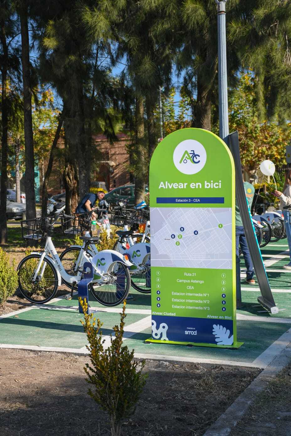 Alvear en Bici